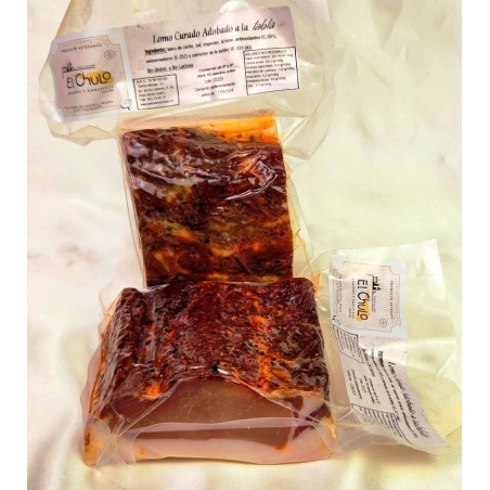 Jamones El Chulo, Lomo curado a la tabla en formato de 500gr