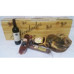 Lote Paleta, Salchichón, Paté, Lomo y Vino