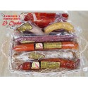 Cesta Jamón y Embutidos Tradicionales