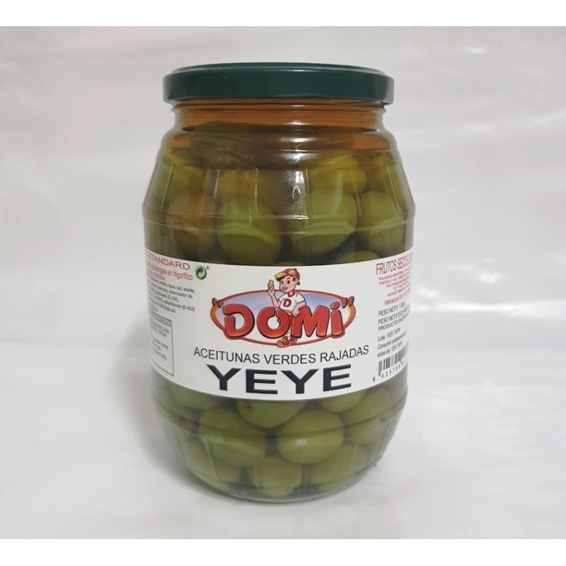 Aceitunas verdes Yeyé