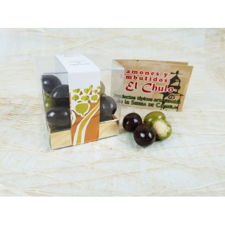 Aceitunas de chocolate Apisierra