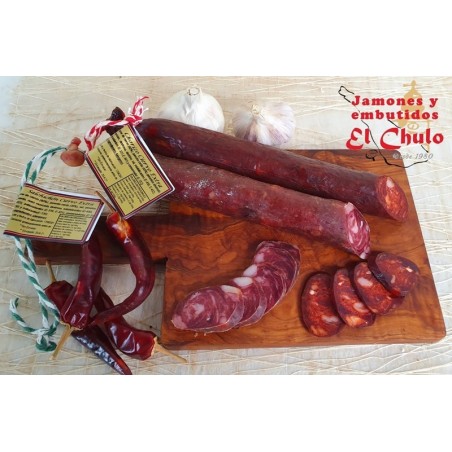 salchichon y chorizo ciervo