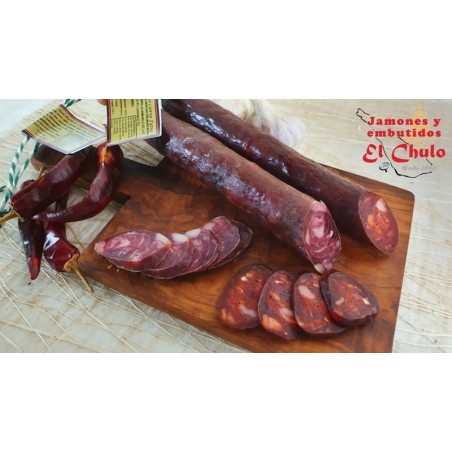 salchichón y chorizo de ciervo