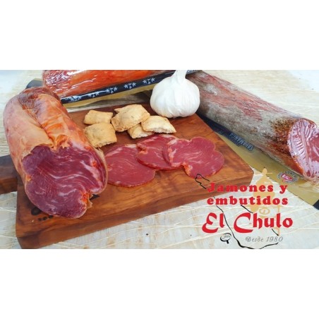 Caña de lomo ibérico de bellota o cebo | Embutidos El Chulo