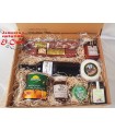 Caja regalo 5- embutido, queso, paté, vino, miel, aceitunas, mermelada