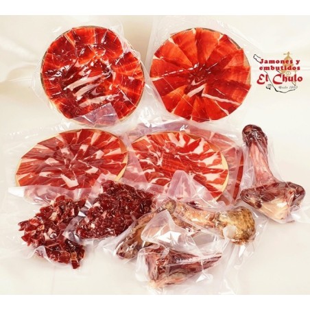 Jamón Gran Reserva loncheado a cuchillo