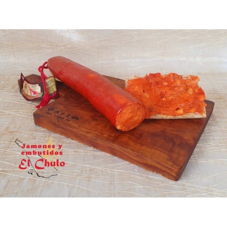 Sobrasada artesana de carne ibérica | Tienda online Jamones El Chulo