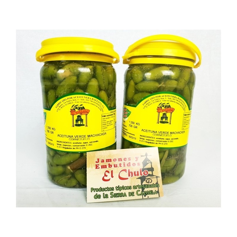 Aceituna Cornezuelo de Jaén 700gr