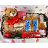 Cesta de regalo San Valentín Burbujas al  Cava