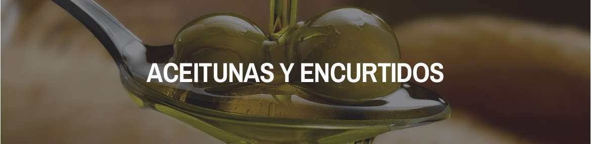 Gran variedad de aceitunas y encurtidos de Jaén | Jamones El Chulo