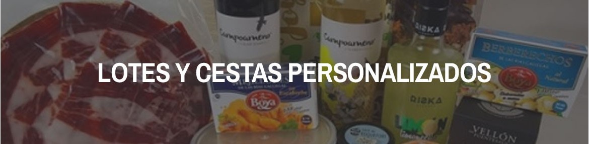 Lotes y cestas personalizadas | Regalos de empresa | Jamones El Chulo